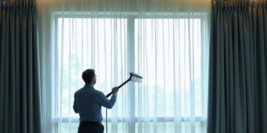 Commercial drapes cleaning service wildwood-vic hotels offices