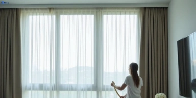 Delicate sheer drape cleaning wildwood-vic Matty Curtain Cleaning